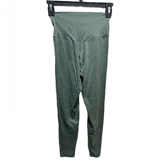 AERIE OFFLINE Green High-Waisted Leggings - Picture 2 of 3